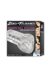 Thumbnail for Zero Tolerance - Mouth Full Stroker - Clear - Stag Shop