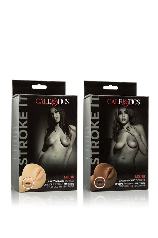 Cal Exotics - Stroke It - Mouth Stroker - Assorted Colours - Stag Shop