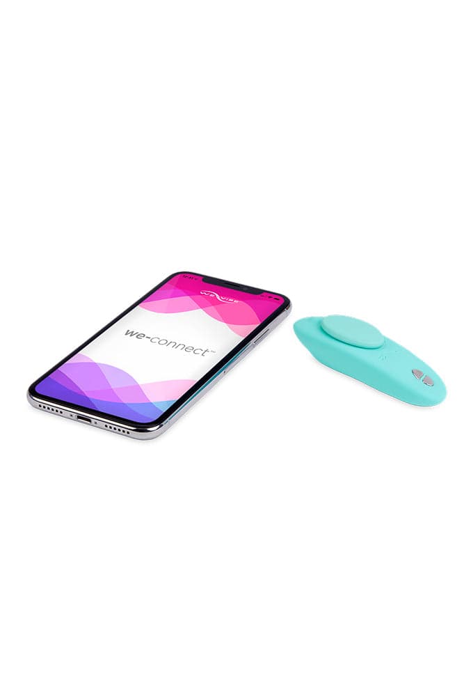 We-Vibe - Moxie Wearable Bluetooth Clitoral Vibrator - Aqua - Stag Shop