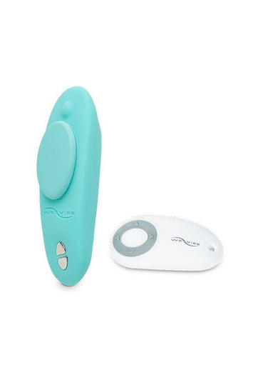 We-Vibe - Moxie Wearable Bluetooth Clitoral Vibrator - Aqua - Stag Shop