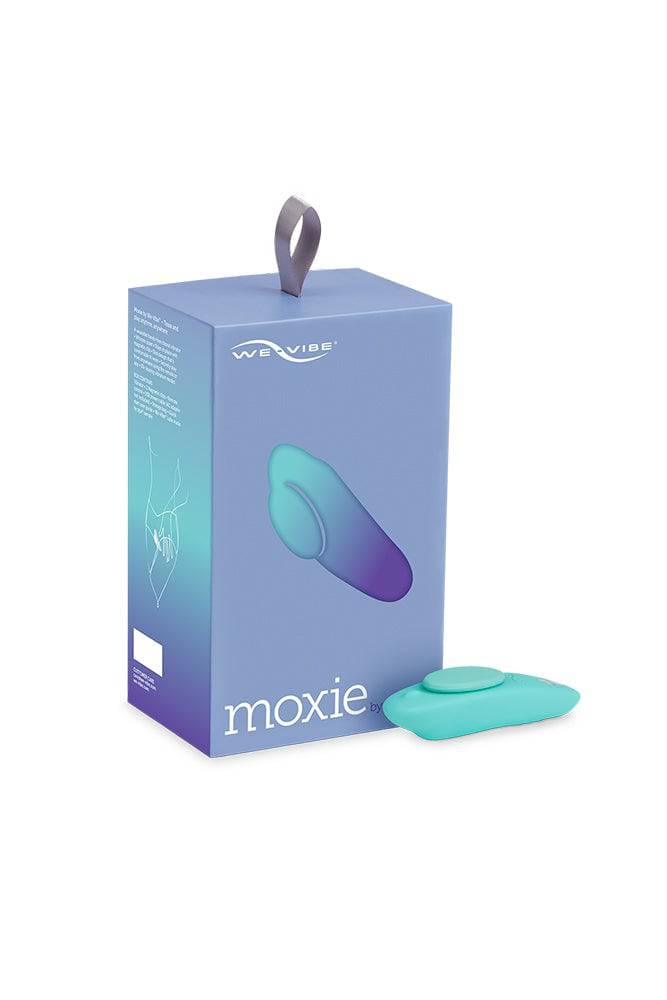We-Vibe - Moxie Wearable Bluetooth Clitoral Vibrator - Aqua - Stag Shop