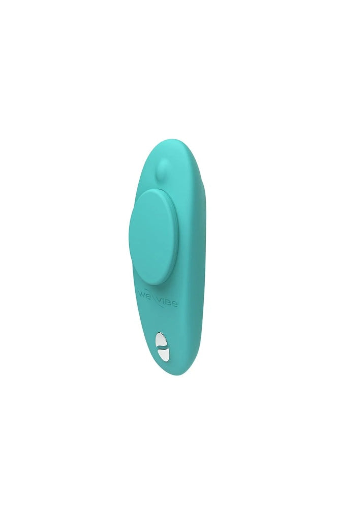 We-Vibe - Moxie + Wearable Bluetooth Clitoral Vibrator - Aqua - Stag Shop