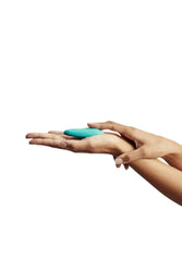 We-Vibe - Moxie + Wearable Bluetooth Clitoral Vibrator - Aqua - Stag Shop