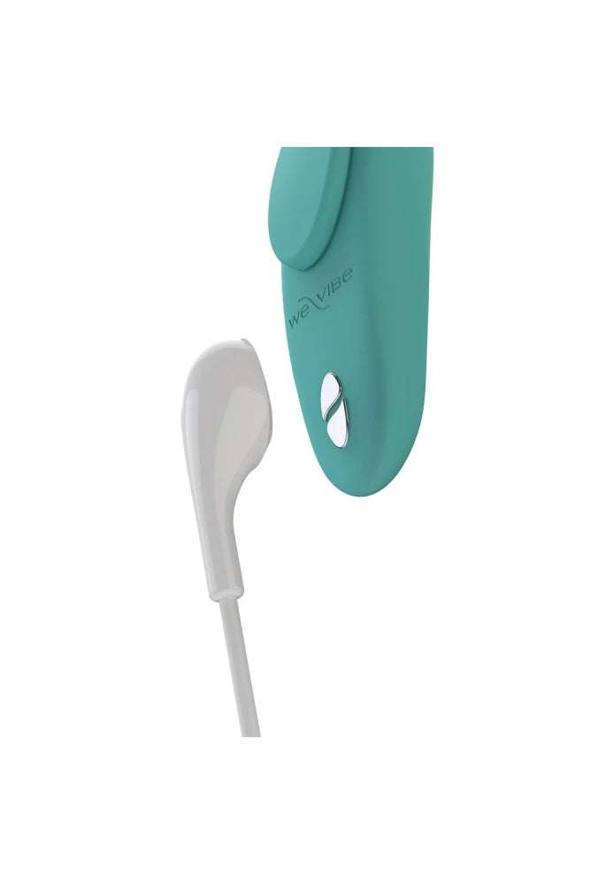 We-Vibe - Moxie + Wearable Bluetooth Clitoral Vibrator - Aqua - Stag Shop