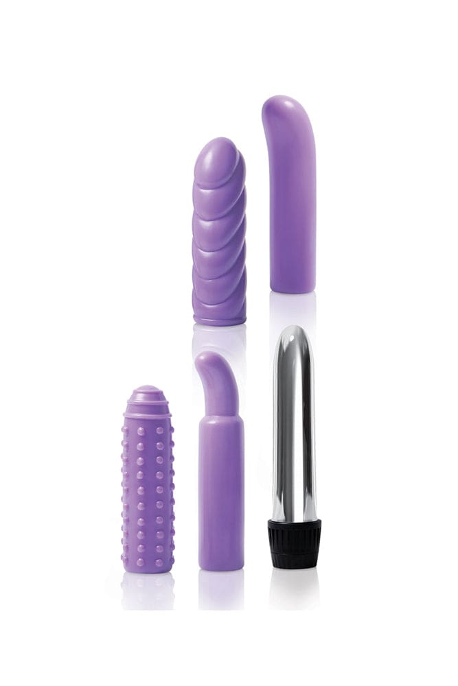 Evolved - Multi-Sleeve Vibrator Kit - Purple - Stag Shop