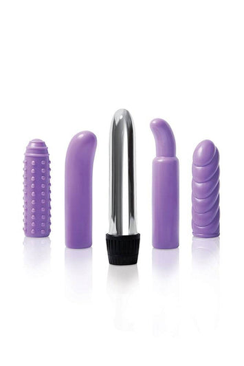 Evolved - Multi-Sleeve Vibrator Kit - Purple - Stag Shop