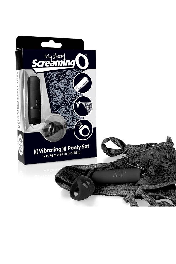 Screaming O - My Secret - Remote Control Panty Vibe - Black - Stag Shop