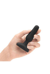 b-Vibe - Novice Vibrating Butt Plug - Black - Stag Shop
