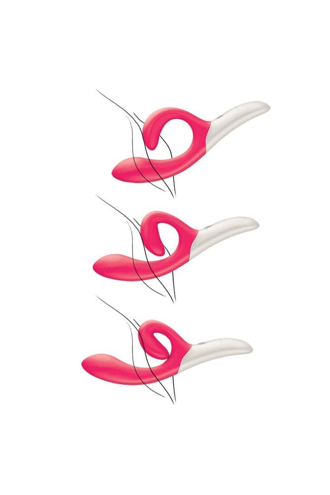 We-Vibe - Nova Dual Rabbit Vibrator - Pink - Stag Shop