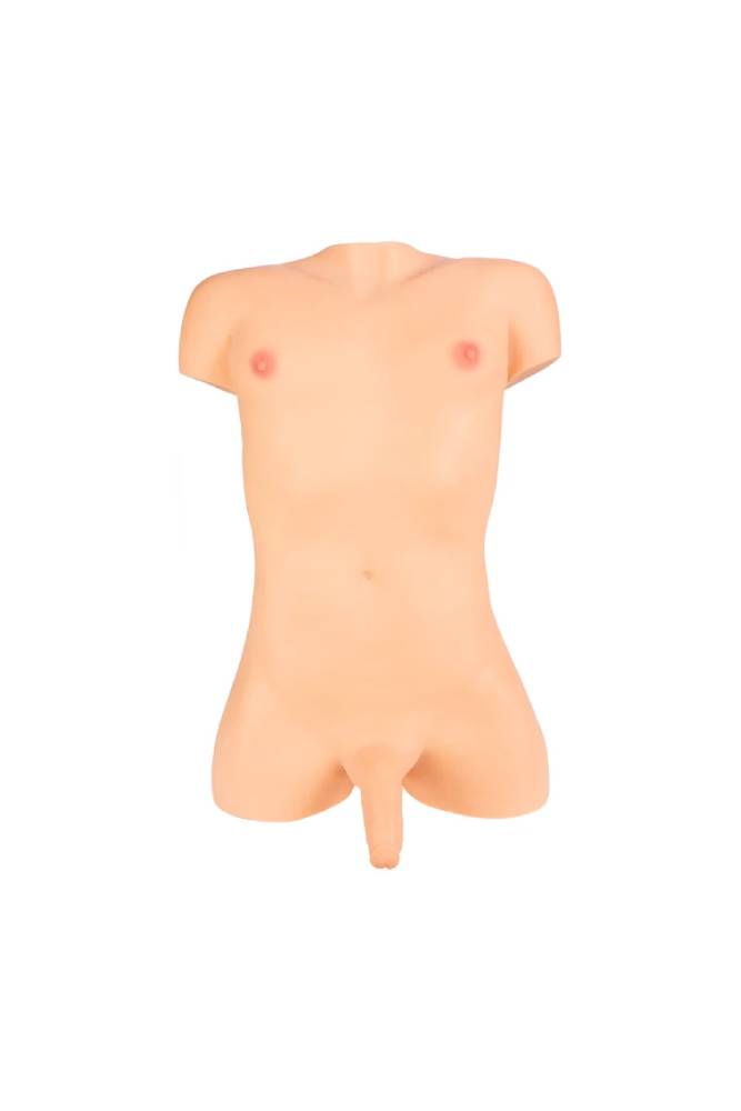 Doc Johnson - Signature Dolls - Transgirl Natalie Mars Torso - Beige - Stag Shop