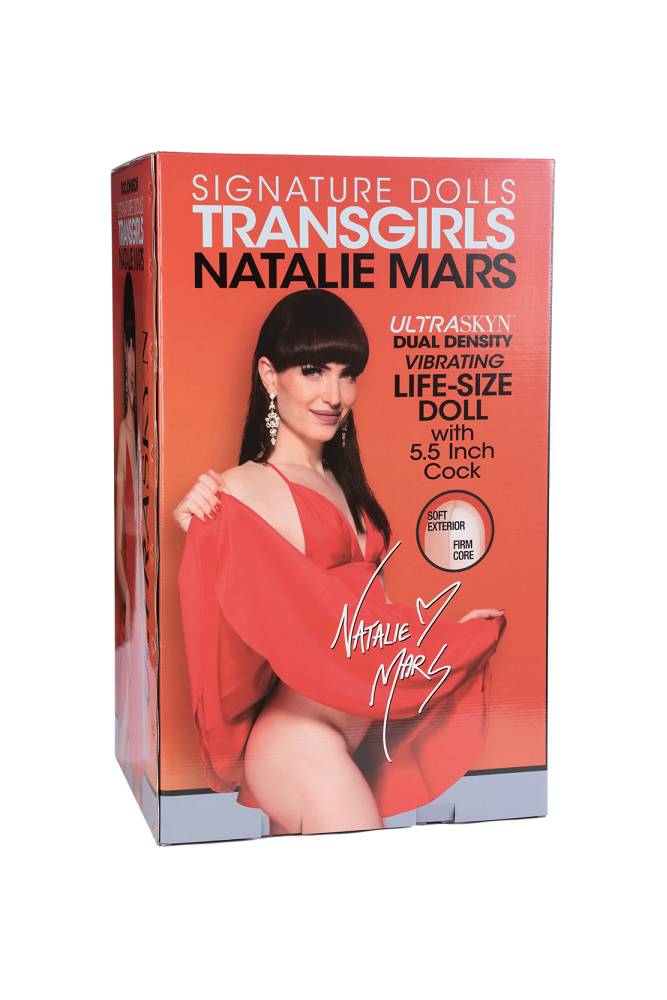 Doc Johnson - Signature Dolls - Transgirl Natalie Mars Torso - Beige - Stag Shop