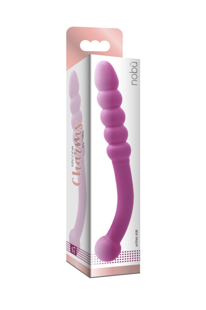 Nobu - Charms S.7 Silicone Dong – Pink - Stag Shop