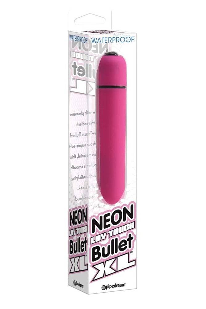 Pipedream - Neon - Luv Touch XL Bullet - Pink - Stag Shop