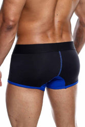 MaleBasics - Neon Trunk - Blue - Stag Shop