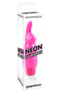 Pipedream - Neon - Lil' Rabbit Clitoral Vibrator - Pink - Stag Shop