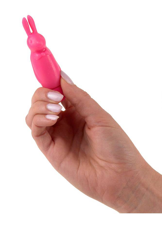 Pipedream - Neon - Lil' Rabbit Clitoral Vibrator - Pink - Stag Shop