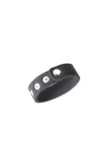 Perfect Fit - Neoprene Snap Cock Ring - Black - Stag Shop