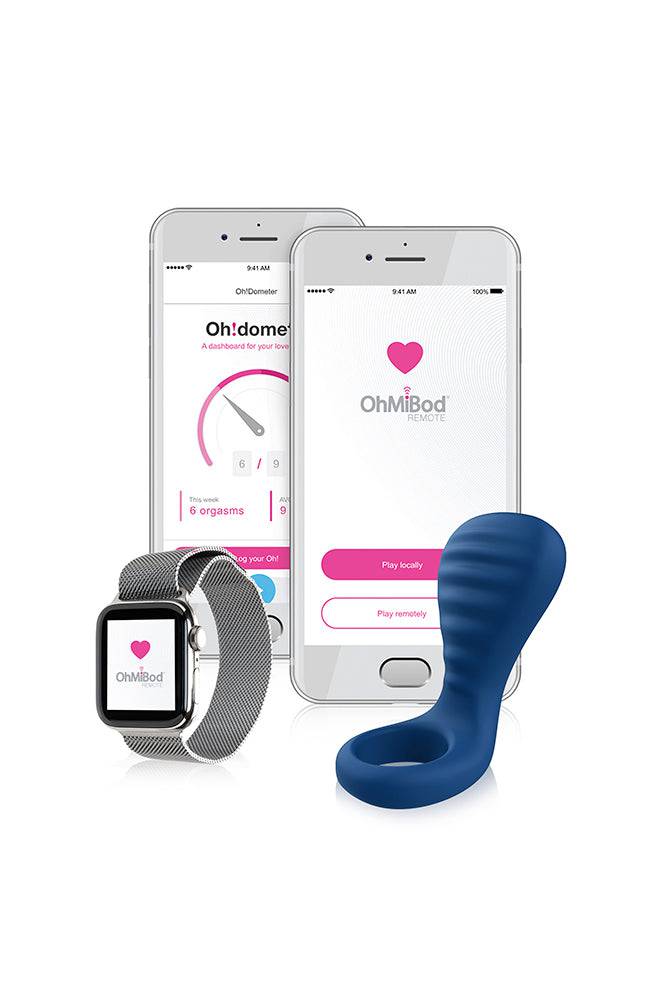 Ohmibod - BlueMotion Nex3 Bluetooth Rechargeable Couple's Ring with Extended Touch - Stag Shop