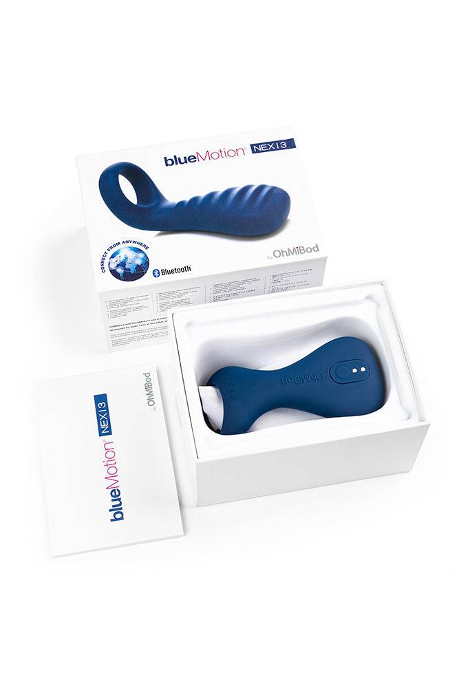 Ohmibod - BlueMotion Nex3 Bluetooth Rechargeable Couple's Ring with Extended Touch - Stag Shop