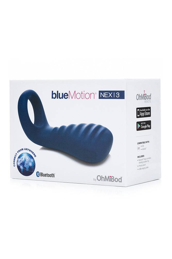 Ohmibod - BlueMotion Nex3 Bluetooth Rechargeable Couple's Ring with Extended Touch - Stag Shop
