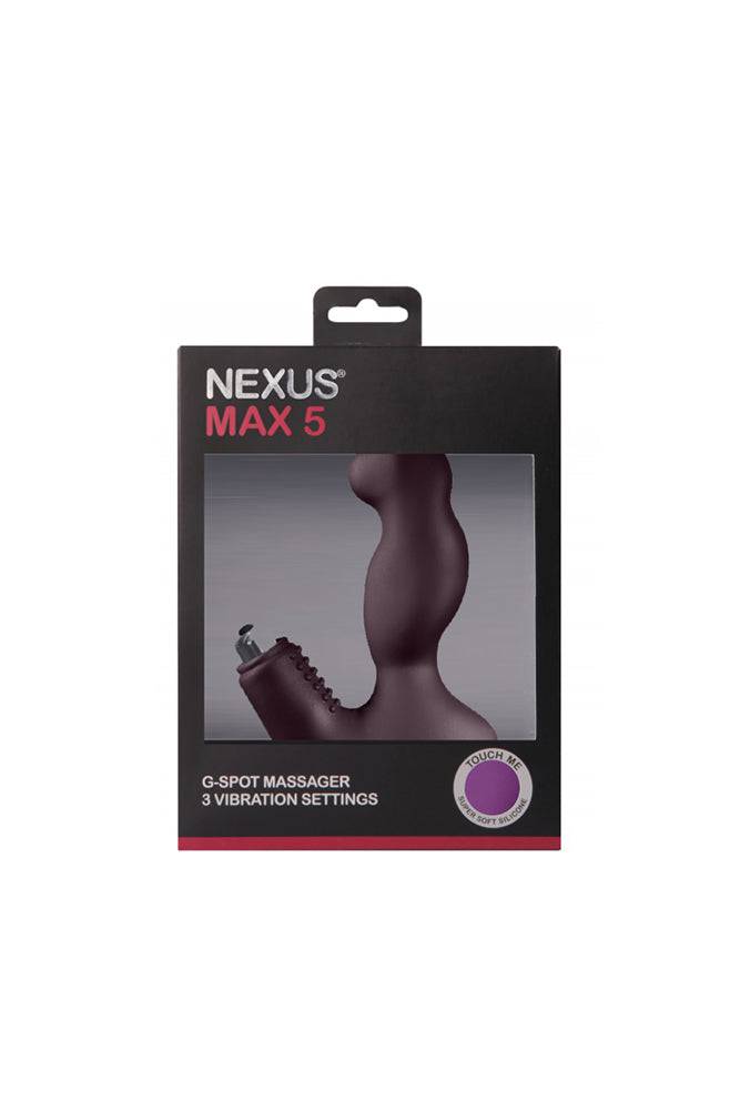 Nexus - Max 5 Prostate & Perineum Massager - Black - Stag Shop