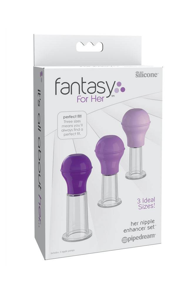 Pipedream - Fantasy For Her - Nipple Enhancer Set - Stag Shop