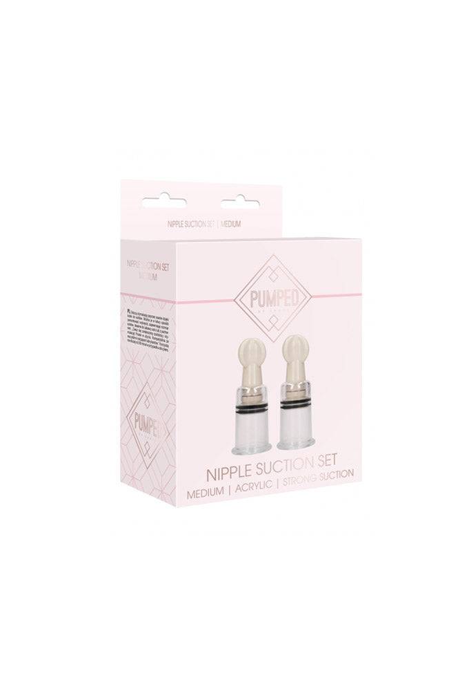 Shots Toys - Pumped - Nipple Suction Set - Assorted Sizes - Stag Shop