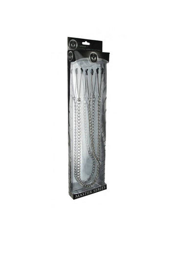 XR Brands - Master Series - Anais - Nipple to Clit Tweezer Clamp Set - Stag Shop