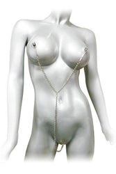 XR Brands - Master Series - Anais - Nipple to Clit Tweezer Clamp Set - Stag Shop