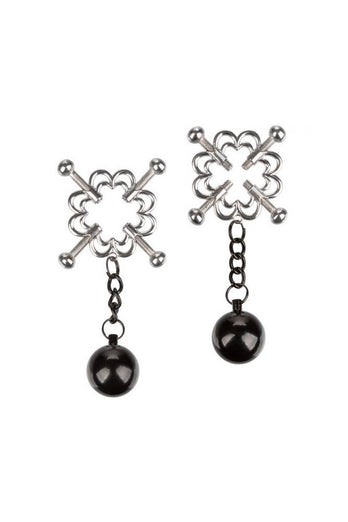 Cal Exotics - Nipple Grips - 4 Point Weighted Nipple Press - Stag Shop