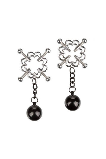 Cal Exotics - Nipple Grips - 4 Point Weighted Nipple Press - Stag Shop