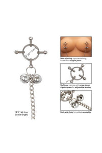 Thumbnail for Cal Exotics - Nipple Grips - 4 Point Nipple Press - Bells - Stag Shop