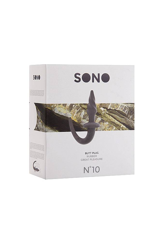 Shots Toys - Sono - No. 10 Butt Plug - Grey - Stag Shop