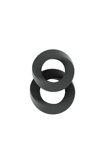 Shots Toys - Sono - No.24 Cock Ring Set - Grey - Stag Shop