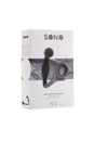Shots Toys - Sono - No. 2 Butt Plug With Cockring - Black - Stag Shop