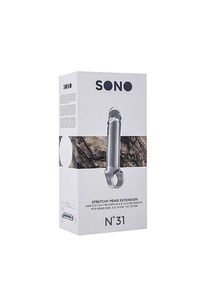 Shots Toys - Sono - No.31 Penis Extension - Clear - Stag Shop