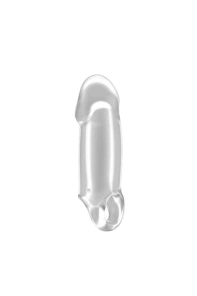 Shots Toys - Sono - No.37 Thick Penis Extension - Clear - Stag Shop