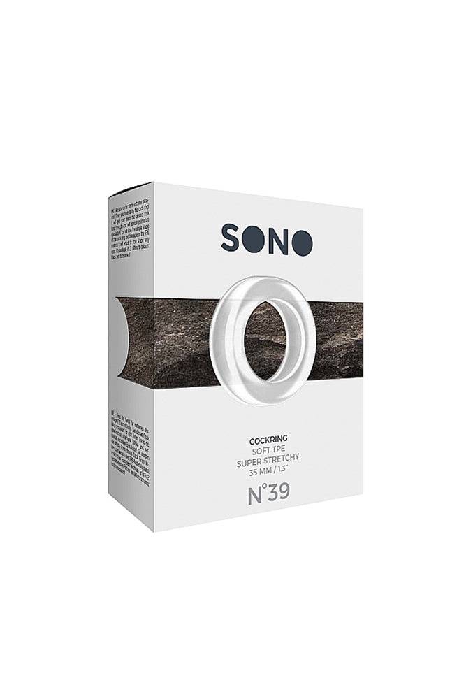 Shots Toys - Sono - No.39 Cockring - Clear - Stag Shop