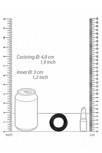 Shots Toys - Sono - No.84 Cock Ring - Black - Stag Shop