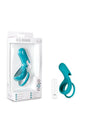 Blush Novelties - Noje - C2 Juniper Vibrating Cock Ring - Teal - Stag Shop