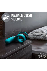 Blush Novelties - Noje - C2 Juniper Vibrating Cock Ring - Teal - Stag Shop