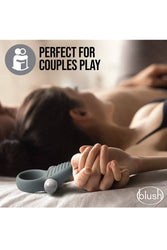 Blush Novelties - Noje - C1 Vibrating Cock Ring - Grey - Stag Shop