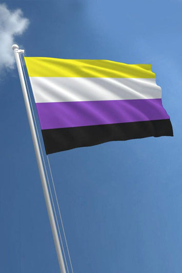 Stag Shop - Pride Flag - Non-Binary - 4 x 6 Inch - Stag Shop