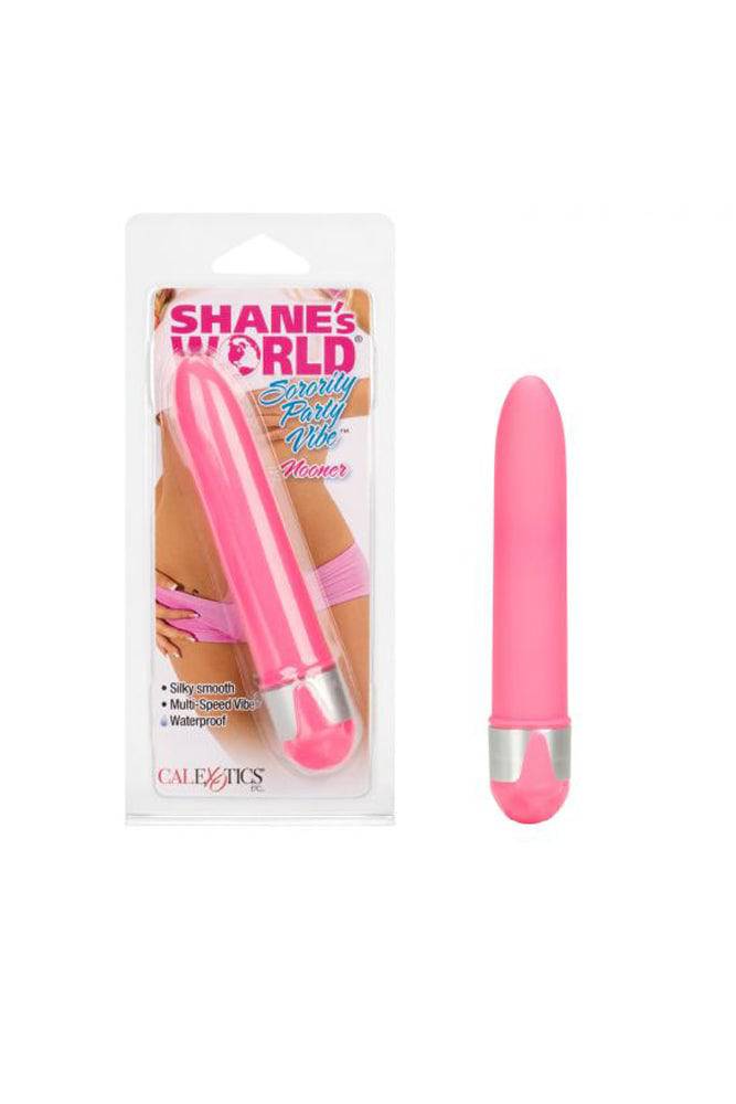 Cal Exotics - Shane's World - Sorority Party Vibe - Nooner - Pink - Stag Shop
