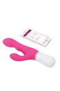 Lovense - Nora Bluetooth Rabbit Vibrator - Pink - Stag Shop