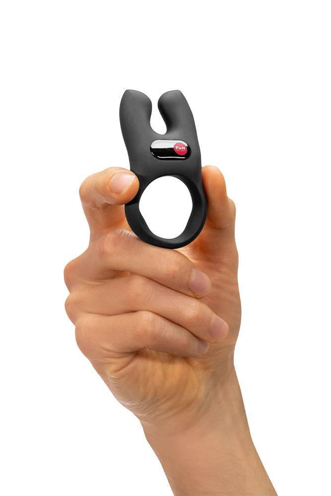 Fun Factory - NŌS Vibrating Cock Ring - Black - Stag Shop