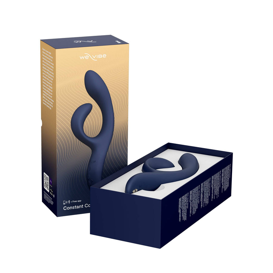 We-Vibe - Nova 2 Flexible Rabbit Vibrator - Navy - Stag Shop