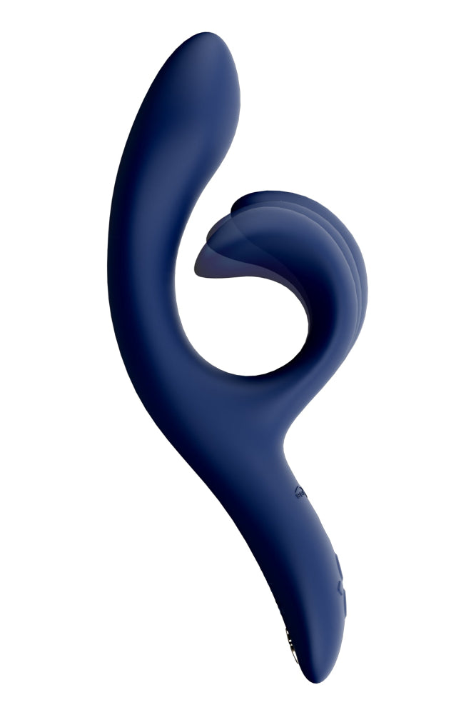 DON'T UNDRAFT TIL MAY We-Vibe - Nova 2 Flexible Rabbit Vibrator - Navy - Stag Shop