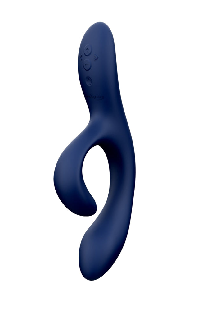 DON'T UNDRAFT TIL MAY We-Vibe - Nova 2 Flexible Rabbit Vibrator - Navy - Stag Shop