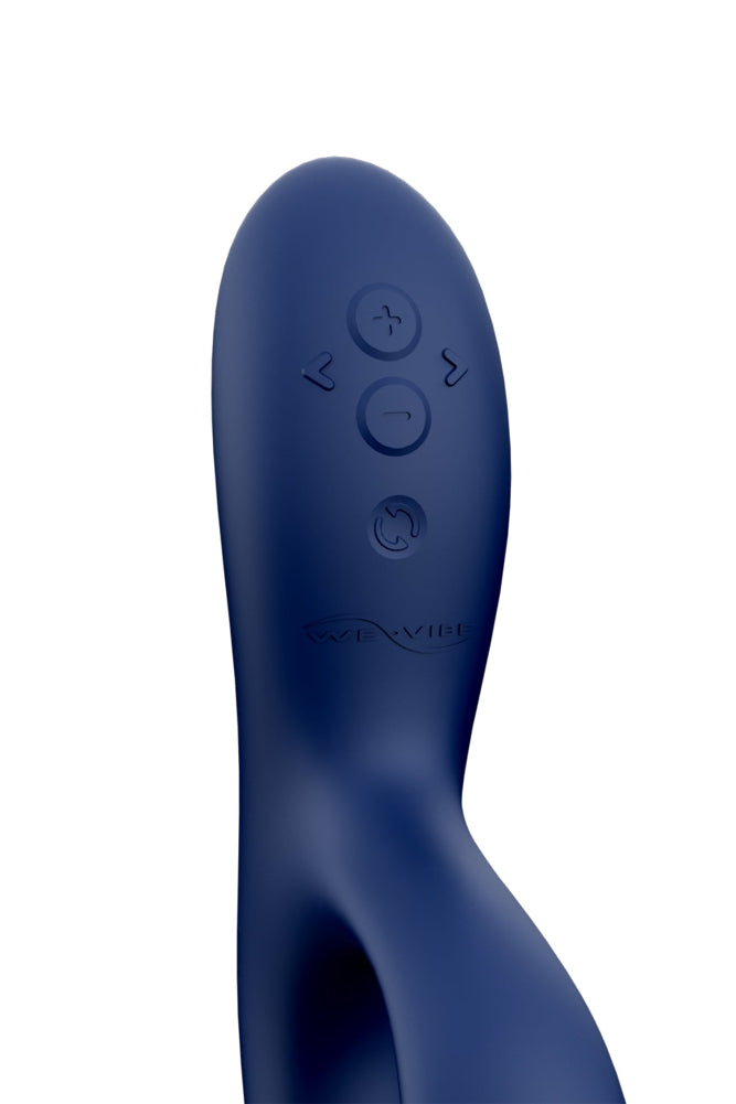 DON'T UNDRAFT TIL MAY We-Vibe - Nova 2 Flexible Rabbit Vibrator - Navy - Stag Shop